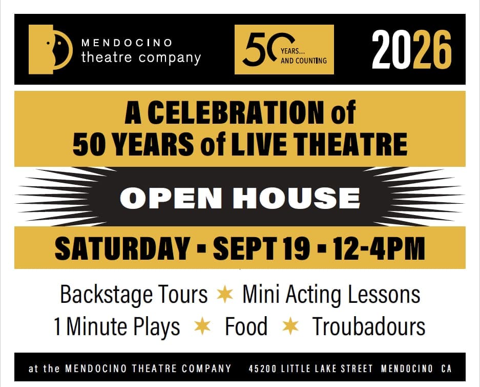 flyer for 50th Anniversary Open House event on September 19th